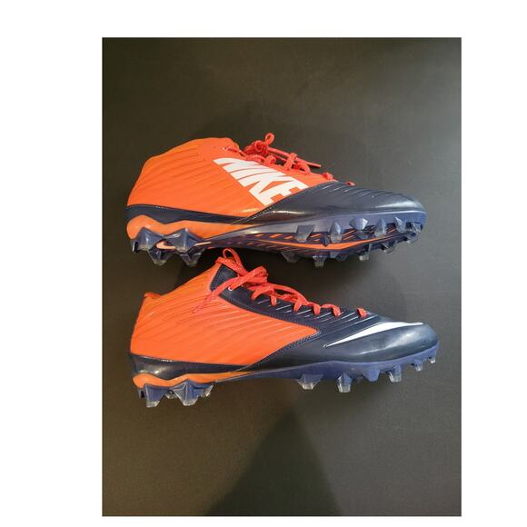 Nike Vapor Speed TD Football Cleats Orange Blue Sz 15 - Picture 6 of 8